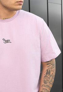 Фото - Чоловіча футболка ніжно-рожевого кольору Staff lilac logo - Men box