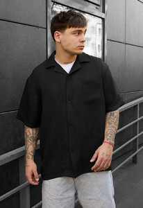 Фото - Чоловіча оверсайз сорочка Staff mai black oversize - Men box