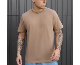 Фото - Повседневная футболка коричневого цвета Staff brown - Men box