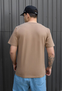 Фото - Повседневная футболка коричневого цвета Staff brown - Men box