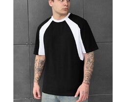 Фото - Повседневная черно-белая футболка Staff fli black & white - Men box