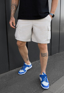 Фото - Светло-серые летние шорты Staff cargo sen light gray - Men box