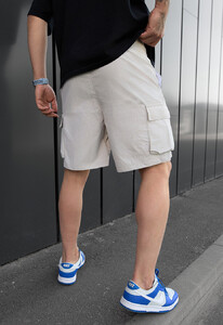 Фото - Светло-серые летние шорты Staff cargo sen light gray - Men box
