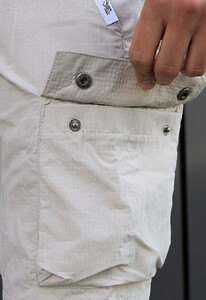 Фото - Светло-серые летние шорты Staff cargo sen light gray - Men box