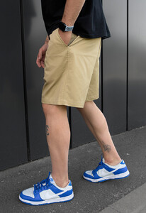 Фото - Однотонні шорти бежевого кольору Staff gala beige - Men box
