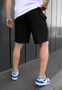 Фото - Базовые черные шорты на лето Staff ac black - Men box