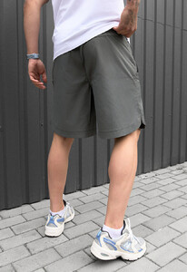 Фото - Молодежные шорты серого цвета Staff loo gray logo - Men box