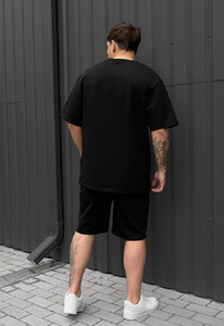 Фото - Летний спортивный костюм черного цвета Staff ra black - Men box