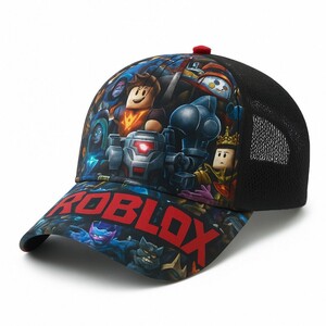 Фото - Сетчатая бейсболка для мальчиков Sport Line с принтом Roblox - Men box