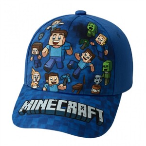 Фото - Темно-синяя детская кепка Sport Line с лого Minecraft - Men box