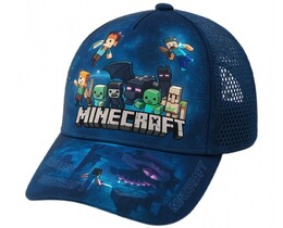 Фото - Літня кепка для хлопчиків від бренду Sport Line із принтом Minecraft - Men box