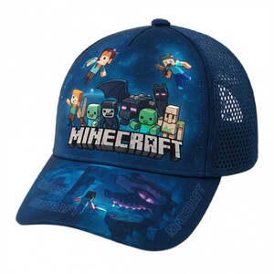 Фото - Літня кепка для хлопчиків від бренду Sport Line із принтом Minecraft - Men box