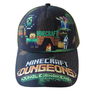 Фото - Літня дитяча бейсболка Sport Line із принтом Minecraft - Men box