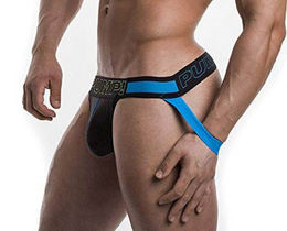 Фото - Откровенные черные джоки Pump (сетка) - Men box