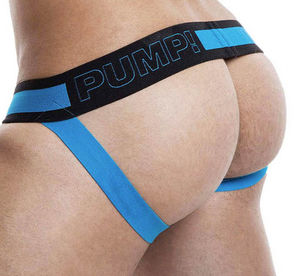 Фото - Відверті чорні джоки Pump (сітка) - Men box