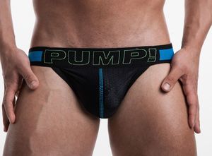 Фото - Відверті чорні джоки Pump (сітка) - Men box