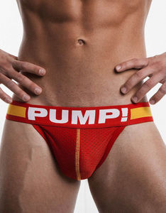 Фото - Эротические джоки красного цвета Pump (сетка) - Men box