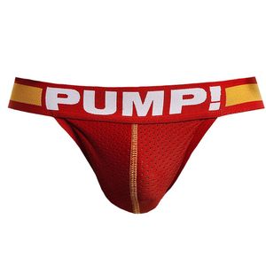Фото - Эротические джоки красного цвета Pump (сетка) - Men box