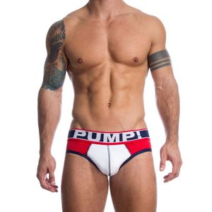 Фото - Червоні бріфи Pump (сітка) - Men box