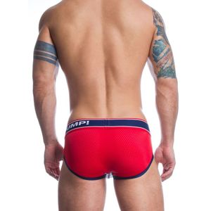 Фото - Червоні бріфи Pump (сітка) - Men box