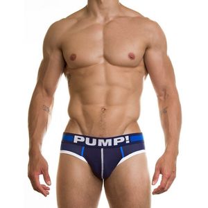 Фото - Сині бріфи Pump (сітка) - Men box