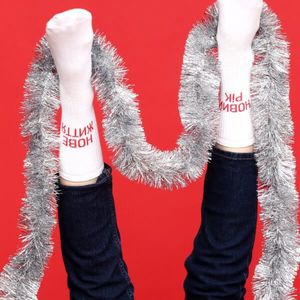 Фото - Білі унісекс шкарпетки SOX "Новий рік - Нове життя" - Men box