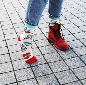 Фото - Стильные носочки SOX LOVE TATTOOS - Men box