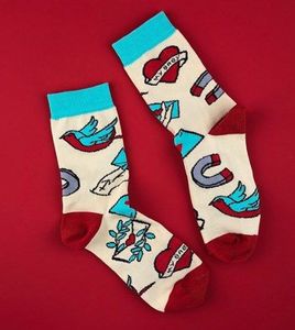 Фото - Стильные носочки SOX LOVE TATTOOS - Men box