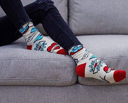 Фото - Стильные носочки SOX LOVE TATTOOS - Men box