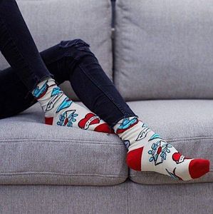 Фото - Стильные носочки SOX LOVE TATTOOS - Men box