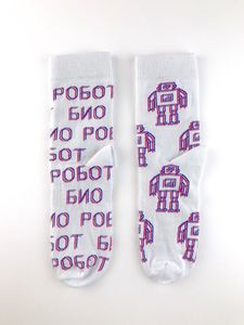 Фото - Разнопарные носки "Био робот" от SOX - Men box