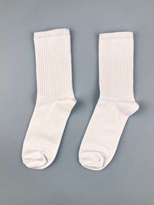 Фото - Однотонные белые носки с резинкой SOX - Men box