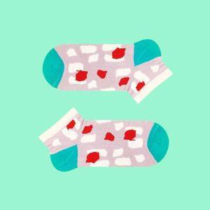 Фото - Короткі шкарпетки від бренду SOX "Мазок" різнокольорові - Men box