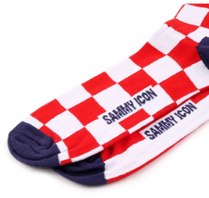 Фото - Разно парные носки "CHECKER: клетка - полоска" от Sammy Icon - Men box