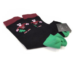 Фото - Стильные новогодние носки SOX Bad Santa - Men box