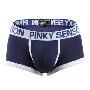 Фото - Хипсы мужские Pinky Senson темно-синие с белым кантом - Men box