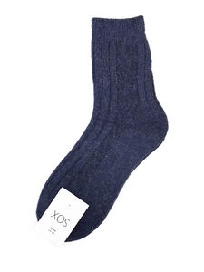 Фото - Шерстяные мужские носки SOX синего цвета - Men box
