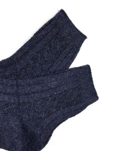 Фото - Шерстяные мужские носки SOX синего цвета - Men box