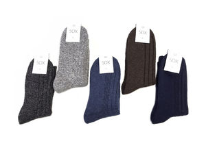 Фото - Шерстяные мужские носки SOX синего цвета - Men box