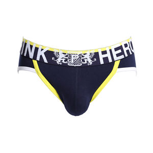 Фото - Бріфи чоловічі Pink Hero. Колір темно-синій. Артикул: 04-0493 - Men box
