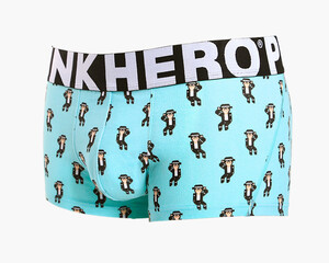 Фото - Голубые трусы "Майкл Джексон" от Pink Hero - Men box