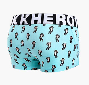 Фото - Голубые трусы "Майкл Джексон" от Pink Hero - Men box