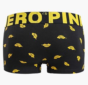 Фото - Прикольные боксерки "TAXI" черного цвета от Pink Hero - Men box