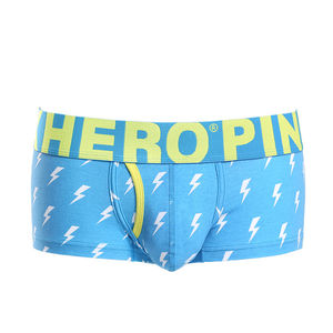 Фото - Чоловічі хіпси блакитного кольору "Блискавка" від Pink Hero - Men box