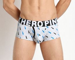 Фото - Світло-сірі труси Pink Hero з краватками - Men box