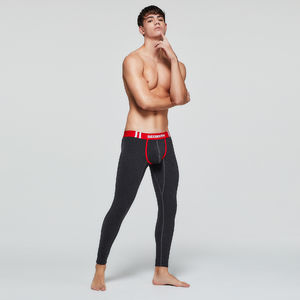 Фото - Чоловіча термобілизна підштанники Seobean темно-сірого кольору - Men box