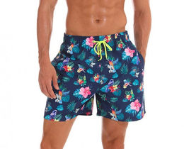 Фото - Мужские пляжные шорты с цветочным принтом Escatch - Men box