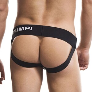 Фото - Чорні джоки Pump (сітка) - Men box
