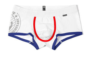 Фото - Белые боксеры Pink Hero - Men box