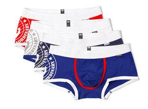 Фото - Белые боксеры Pink Hero - Men box